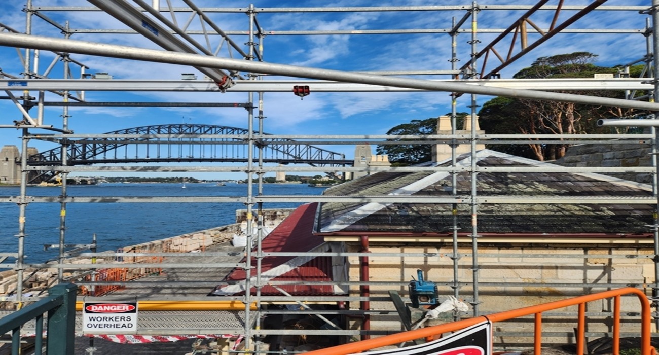 Scaffolding Project at Kirribilli